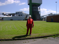 Mike Gawinski at Kellingley Colliery